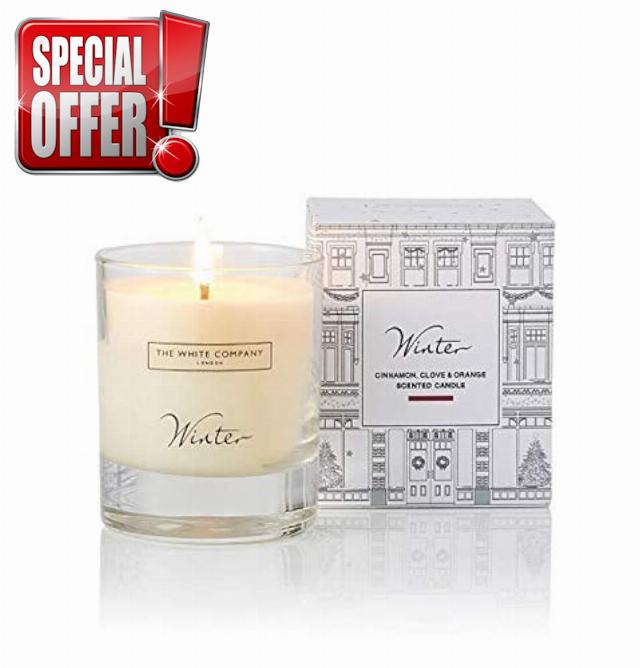 The White Company Winter Candle