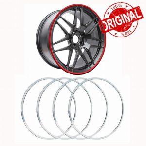 Wheel Protector One-piece Molding Self-adhesive Alloy Car Wheel Rim Protectors Ring