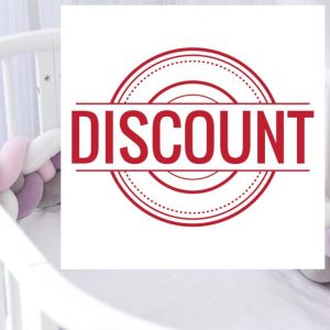 QOPIGFBN Elegant Braided Cot Bumper Set