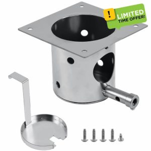 304 Stainless Steel Fire Burn Pot Kit for Pit Boss