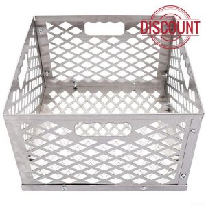 Besttoolifes 12 Inch Charcoal Firebox Basket For Oklahoma Offset