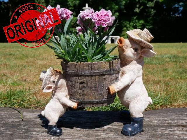 My Square Mile Resin Pig Ornament Statue Sculpture