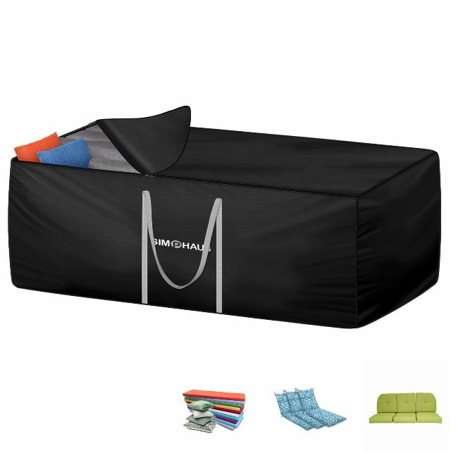 SIMPHAUS Garden Furniture Cushion Storage Bag
