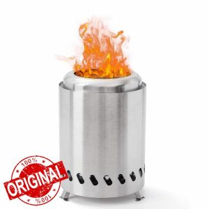 Sakerplus Portable Smokeless Tabletop Firepit