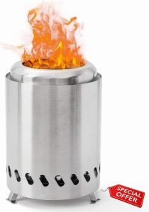 Portable Smokeless Tabletop Firepit