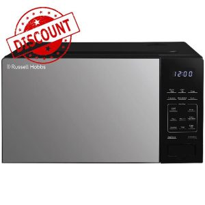 Russell Hobbs Touch Control Digital Solo Microwave 20L 800W in Black with 10 Power Levels