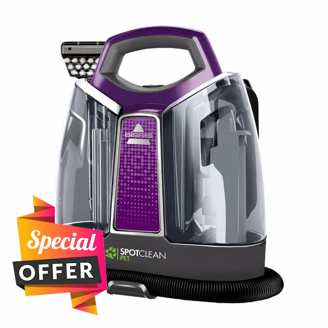 BISSELL SpotClean Pet | Portable Carpet Cleaner | Remove Spots