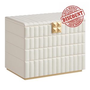 SONGMICS HOME ANAH Collection - Stackable Jewellery Box with Mirror