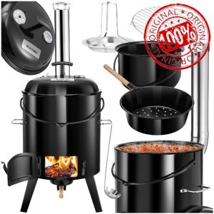 TecTake® Outdoor Multi Cooker with 5-in-1 Cooking Function