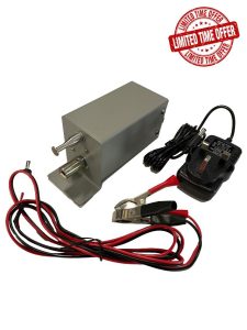 SunshineBBQs Cypriot BBQ Rotisserie Wireless Motor with Adjustable Speed & Voltage LED Display