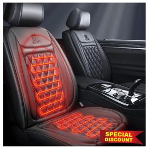 Wizvox Heated Seat Cover 12V UK Heated Car Seat Covers Uk