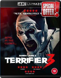 Terrifier 3 4K UHD [Region Free]