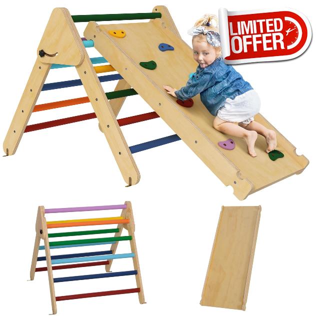AIYAPLAY Toddler Climbing Frame