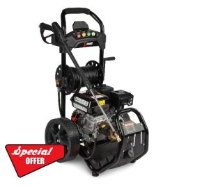 Bimson Power Petrol Pressure Washer UK Jet Wash 2900 PSI / 180 Bar