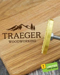 Custom Logo Branding Iron for Wood Burning Stamp for Party Wedding Bread Making Handcrafted Design Woodworkers Gifts (1inch/2.54cm)