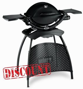 Weber Q1200 Gas Grill with Stand