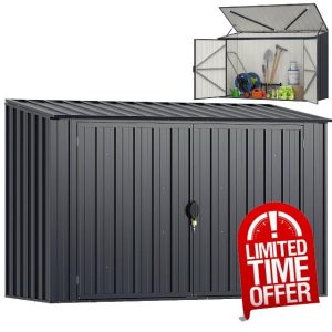 COSTWAY 6 x 3ft Garden Storage Shed