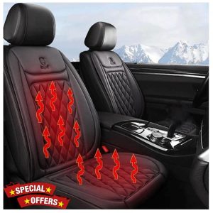 Heated Seat Cushion Cover Kit 12V UK Car Seat Heater Pad
