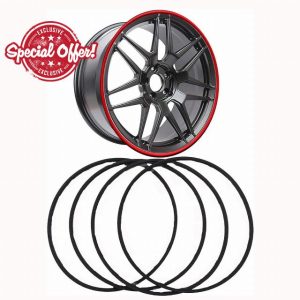 Wheel Protector 17-22 Inch Light Alloy Wheel Edge Rim Protectors