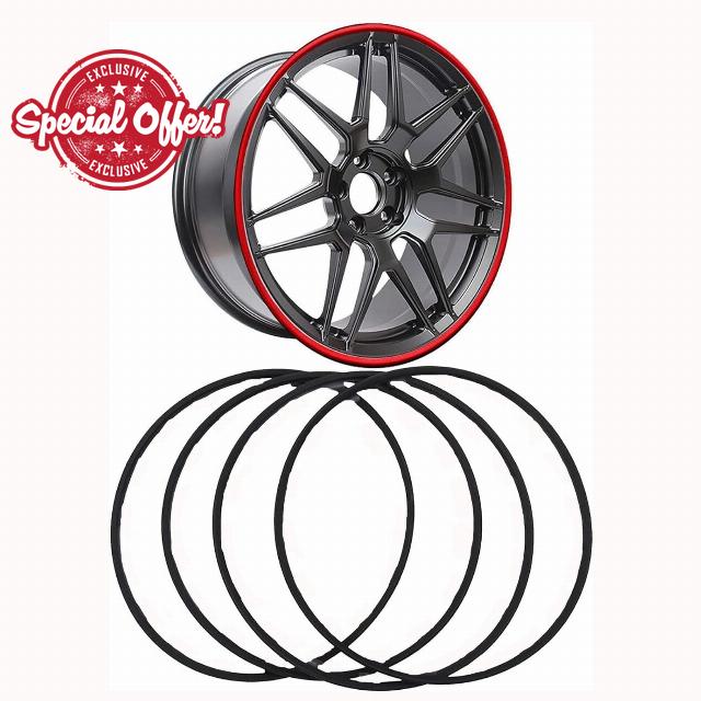 Wheel Protector 17-22 Inch Light Alloy Wheel Edge Rim Protectors