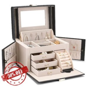 Vlando Large Jewellery Box for Women