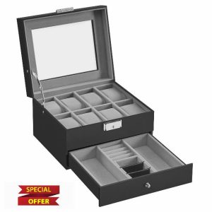 SONGMICS Watch Box