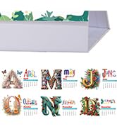 CXINLky Diamond Painting Desk Calendar 2025, Creative Diamond Art Painting Owls Desk Ka...