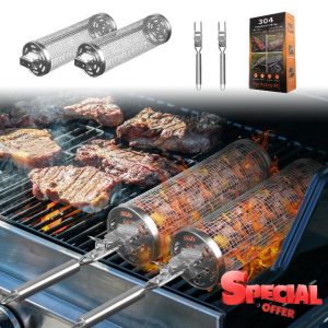 Longzhuo 2 Set of Grilling Baskets