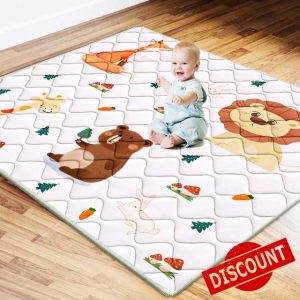 Glostravier Washable Baby Play Mat