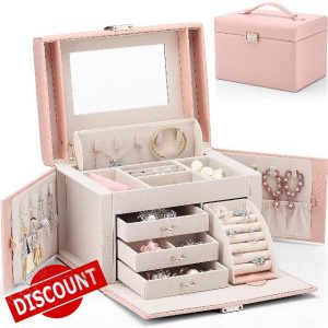 Vlando Large Jewellery Box for Women