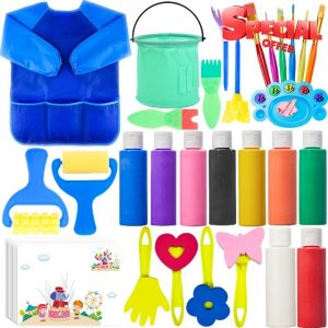 Lubibi Washable Finger Paint for Children