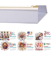 CXINLky Diamond Painting Desk Calendar 2025, Creative Diamond Art Painting Owls Desk Ka...