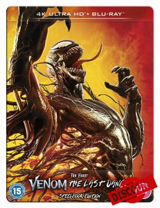 Venom: The Last Dance 4K UHD plus Steelbook [Region A & B & C]