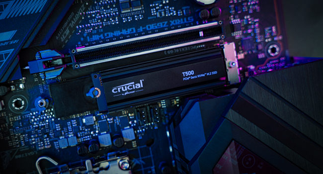 Crucial T500 Heatsink SSD