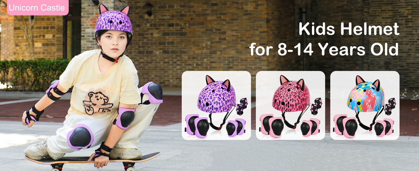 kids helmet and pads