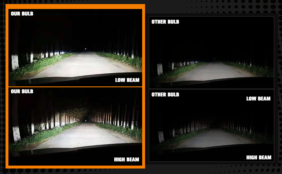 h7 led headlight bulb