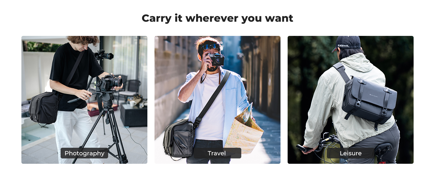 K&F Concept Camera Lens Pouch Case