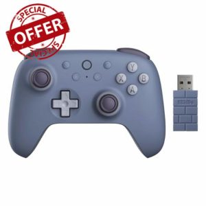 AKNES 8Bitdo Ultimate 2C 2.4G Wireless Controller for Windows PC and Android