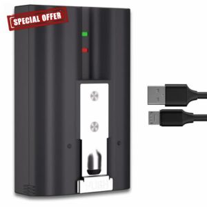 2 Pack 6800mAh Battery for Ring Video Doorbell 2/3/4/Plus