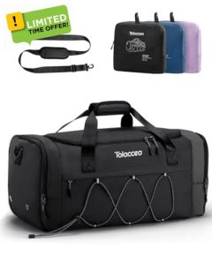 Tolaccea Sports Gym Bag for Men Women
