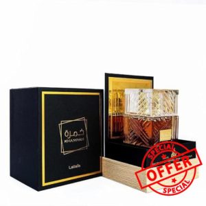 Khamrah EDP - Eau De Parfum Unisex 100ml(3.4 oz) | Vanilla Sweet Warm Spicy Woody | by Lattafa Perfumes