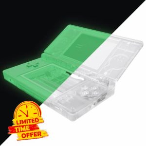 eXtremeRate Glow in Dark - Green Replacement Full Housing Shell for Nintendo DS Lite