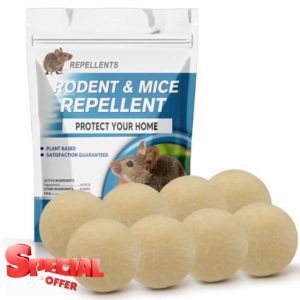 SRODEKIR Rodent Repellent Indoor and Outdoor