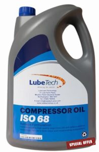 LUBETECH COMPRESSOR OIL ISO VG 68 5 LTR