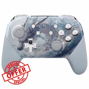 eXtremeRate Faceplate Backplate Handles for Nintendo Switch Pro Controller