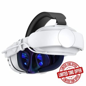 Meta Quest 3 Head Strap with 6000mAh Battery