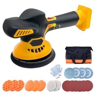 6-Inch Car Buffers and Polishers Kit Orbital Polisher Power Polisher with 6 Variable Speed for Car Detailing Polishing Waxing (Tool Only)