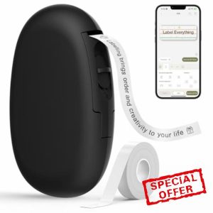 SUPVAN E10 Mini Bluetooth Label Maker Machine with Tape