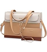 LOVEVOOK Laptop Tote Bags for Women 15.6 Inch Ladies Work Bags Stylish Handbag with Laptop Compar...