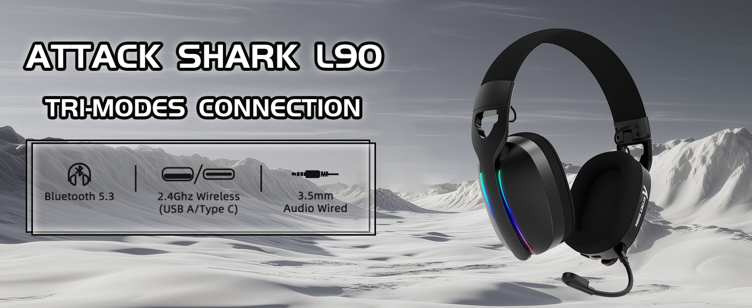 L90 Ultralight Wireless Gaming Headset